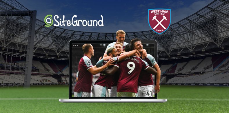 West Ham United x SiteGround Official partnership