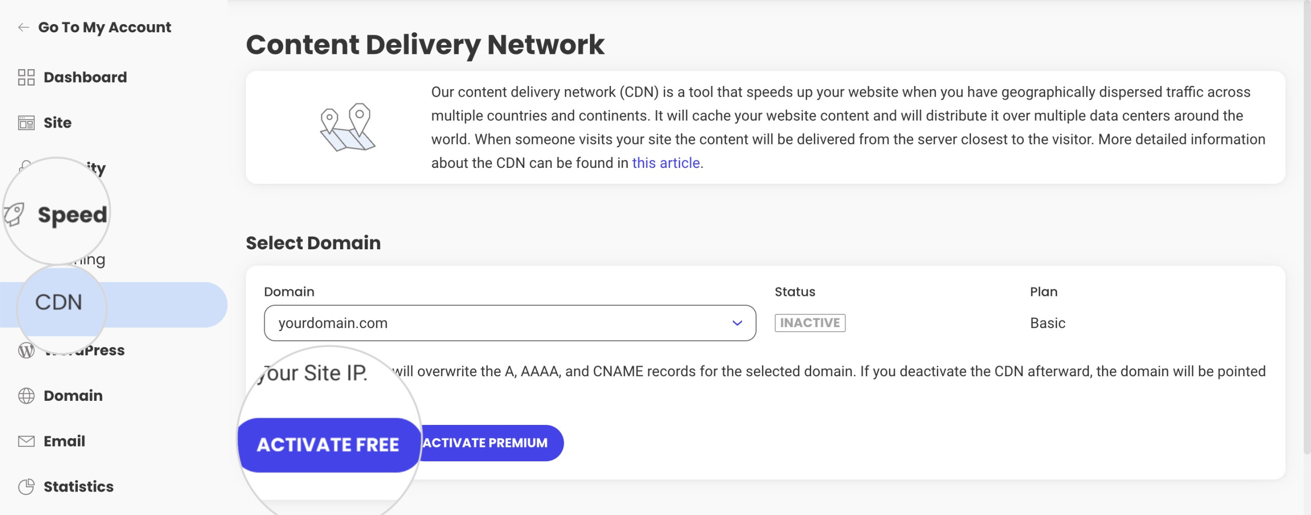 Use SiteGround CDN to fix the HTTP 429 Error