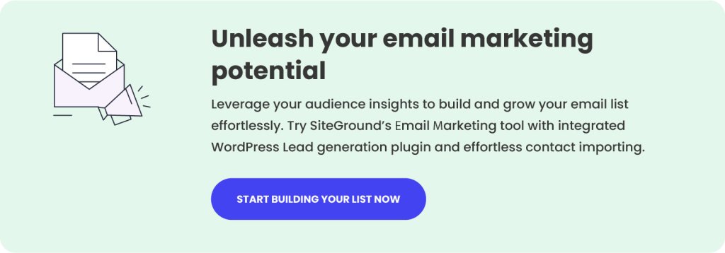 Unleash your email marketing potential