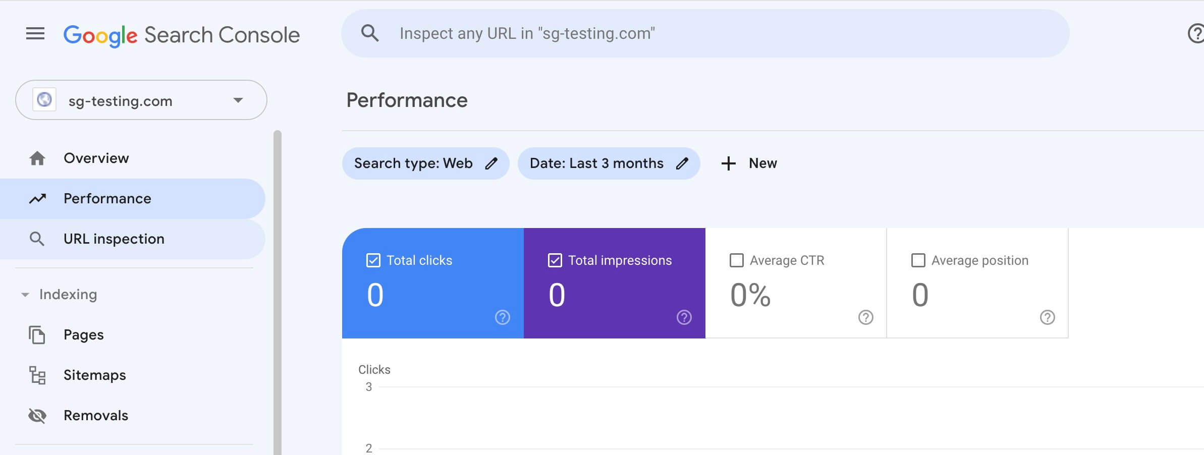 Google Search Console Interface