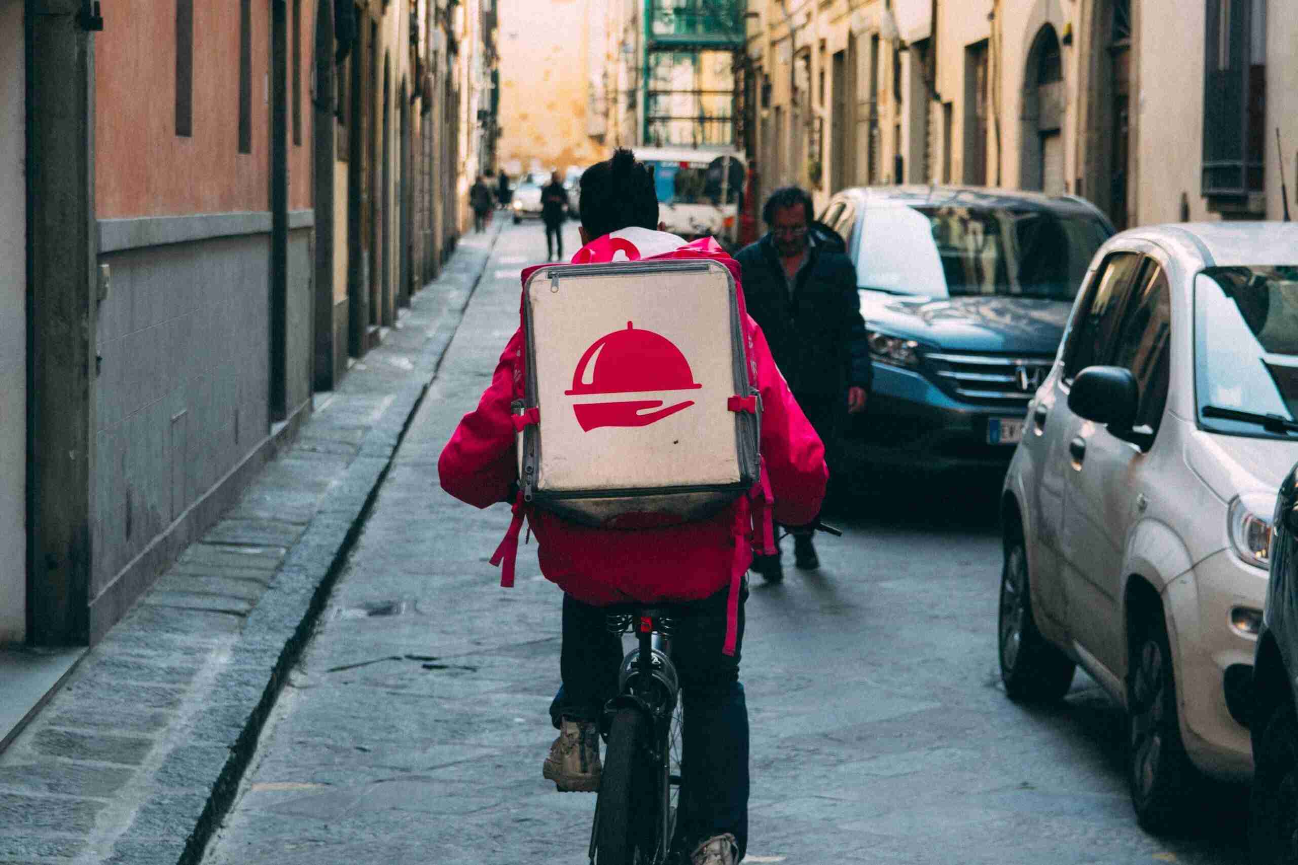 delivery, bicycle