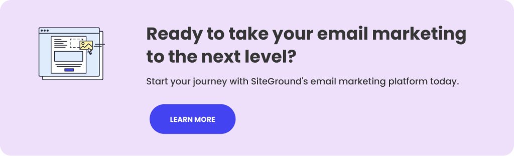 Ready to take your email marketing to the next level?