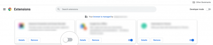 Browser extensions - How to disable extensions in Chrome