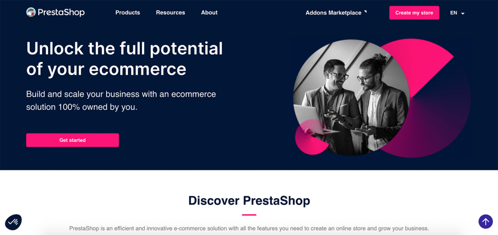 How to create an ecommerce site - PrestaShop and SiteGround