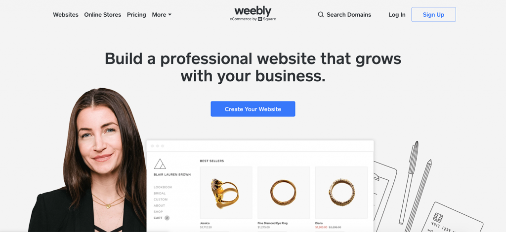 how to create an ecommerce site - Weebly and SiteGround