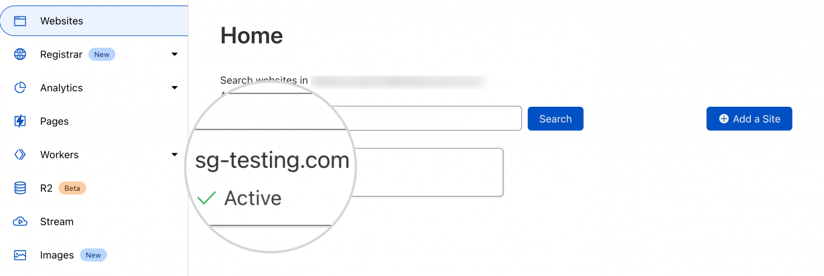 Inspect the SSL/TLS settings in the Content Delivery Network (CDN) - Cloudflare dashboard